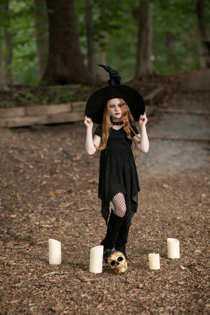 candles witch photography sessions
